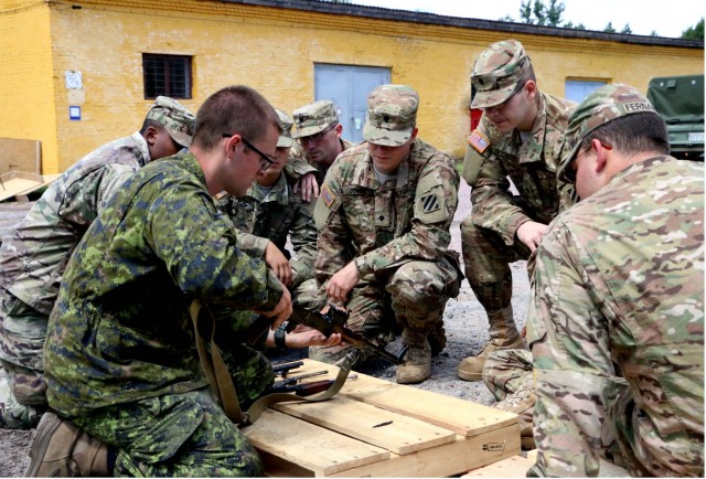 Troopers of 6-8 Cav acquaint with foreign weapons