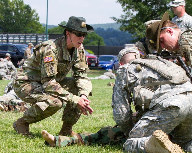 Drill Sergeants Train Cadets at West Point