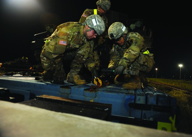 2-8th Cavalry successfully moves more than 100 armored vehicle to Humphreys