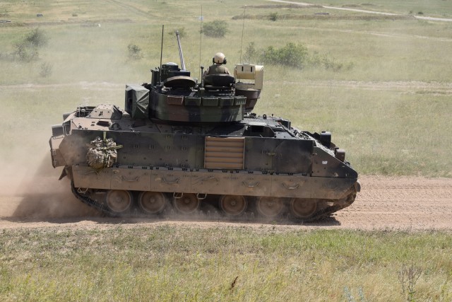Cavalry Troopers train for Combined Arms Live Fire Exercise in Hungary
