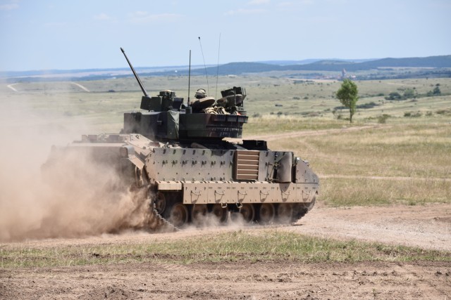 Cavalry Troopers train for Combined Arms Live Fire Exercise in Hungary