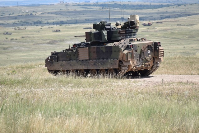 Cavalry Troopers train for Combined Arms Live Fire Exercise in Hungary
