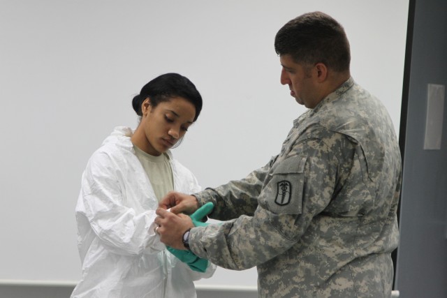 121st Combat Support Hospital conducts biological training exercise