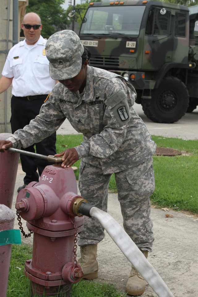 121st Combat Support Hospital conducts biological training exercise