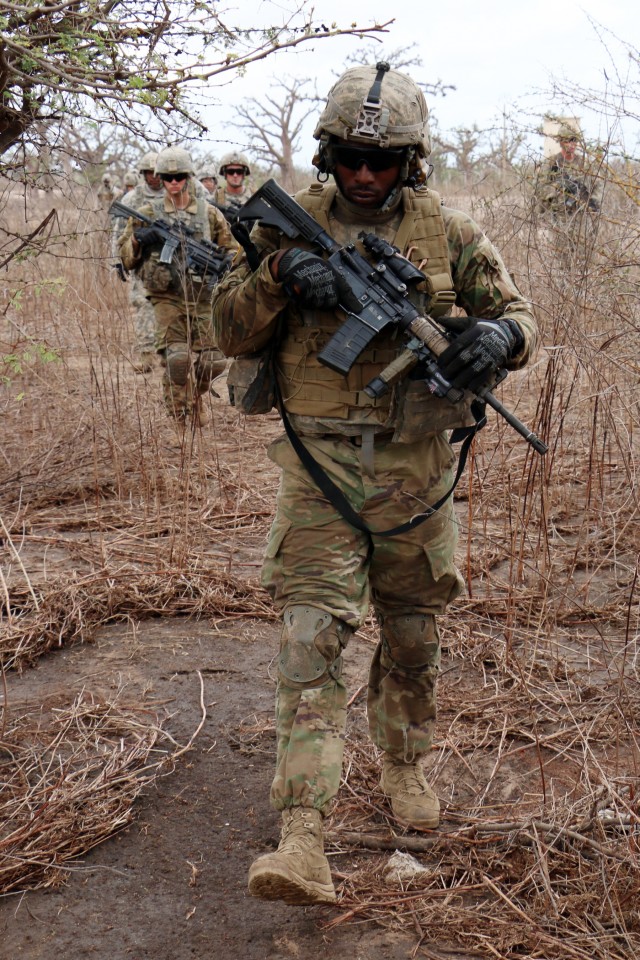 Africa Readiness Training 16 Platoon Live-Fire
