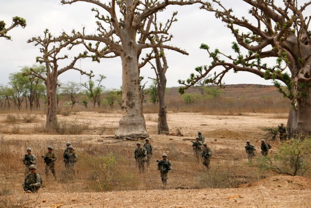 Africa Readiness Training 16 Platoon Live-Fire
