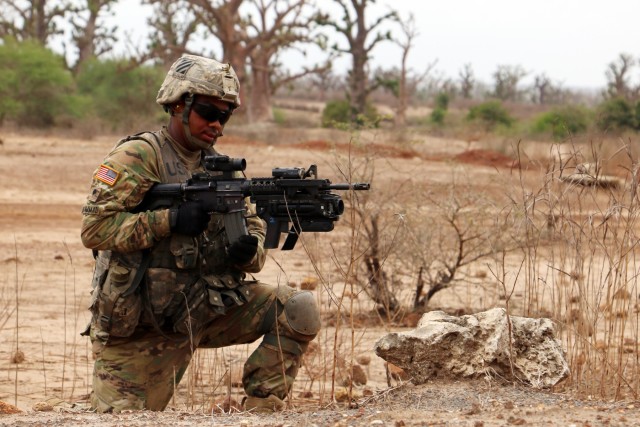 Africa Readiness Training 16 Platoon Live-Fire