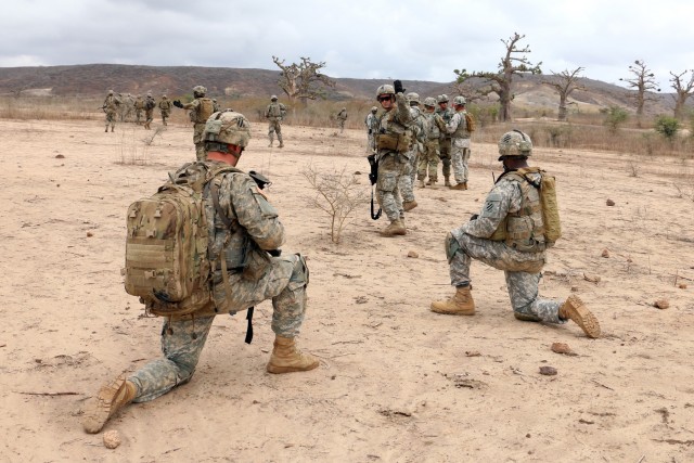 Africa Readiness Training 16 Platoon Live-Fire