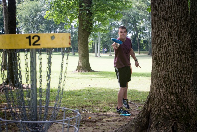 Warriors bond with disc golf challenge