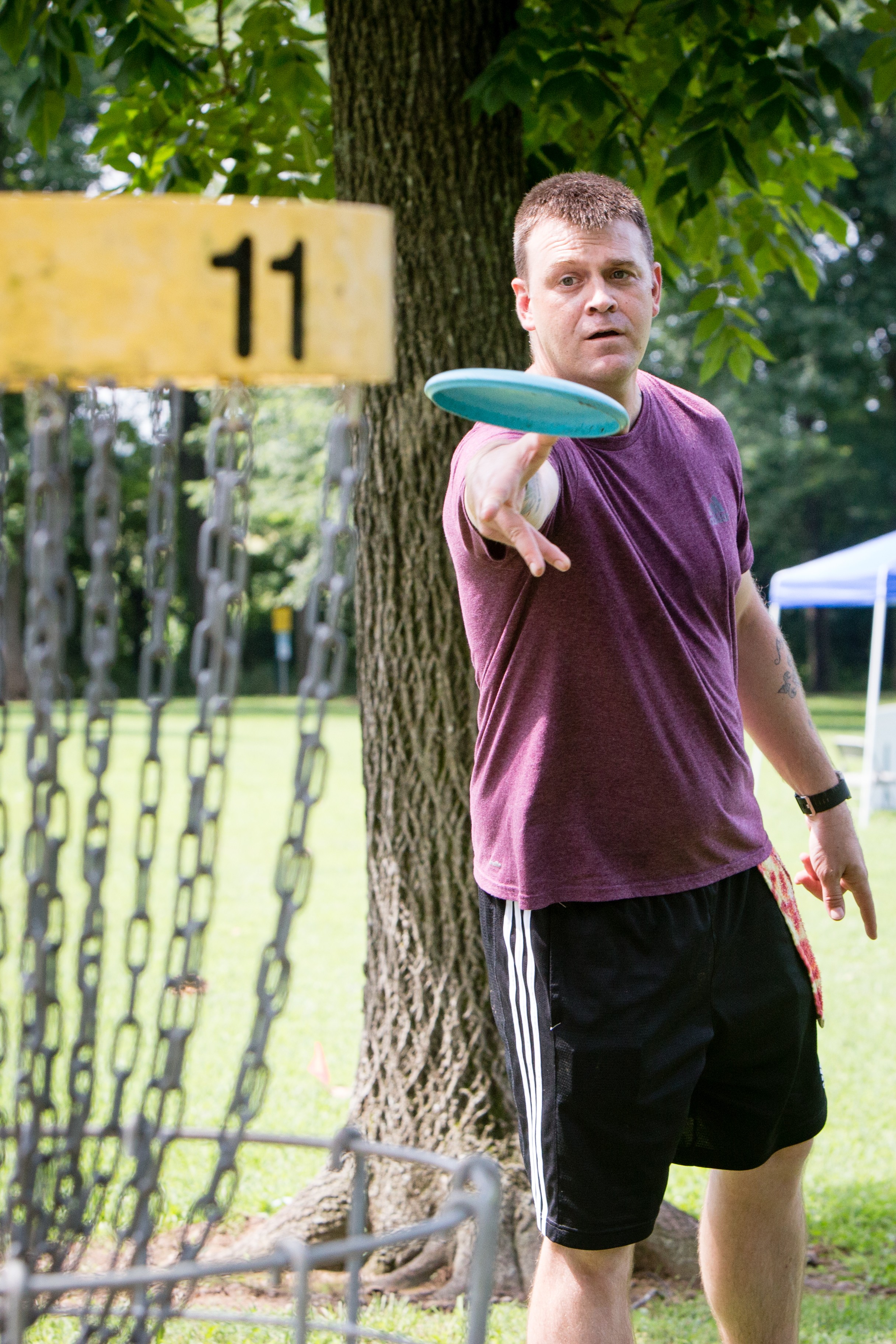 Warriors bond with disc golf tourney | Article | The United States