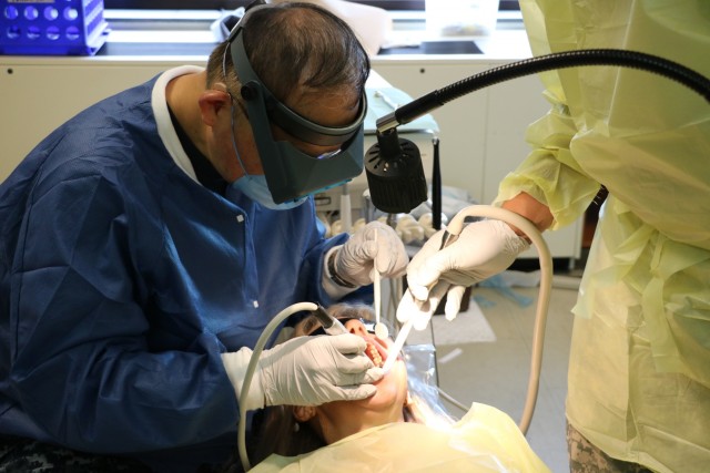 Service members provide medical care during IRT event in Homer, N.Y.