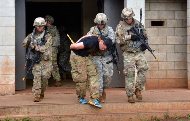 71st Chemical Co. Soldiers test technical and tactical skills during a CTE