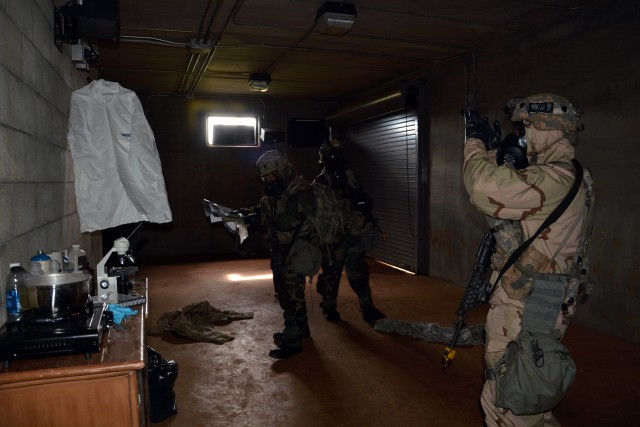 71st Chemical Co. Soldiers test technical and tactical skills during a CTE