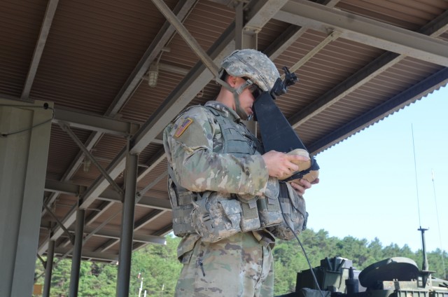 Piloting the UAV