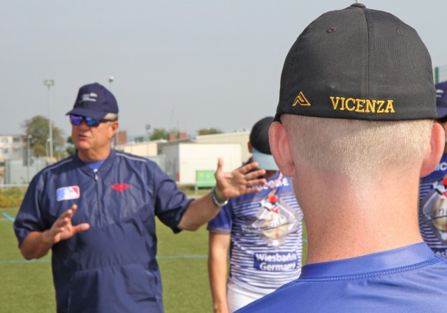 Diamond's Elite baseball camp in Wiesbaden