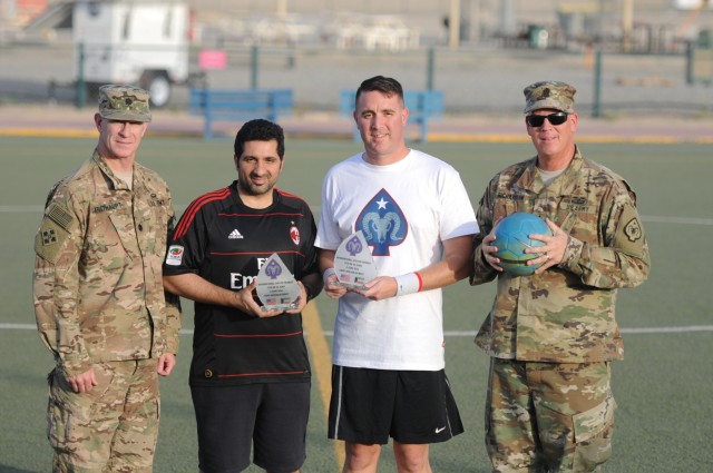 U.S. vs. Kuwait Ministry of Interior friendly soccer game photo 2 of 4