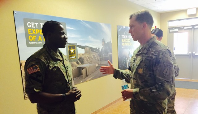 Command Sgt. Maj. Rob Abernethy