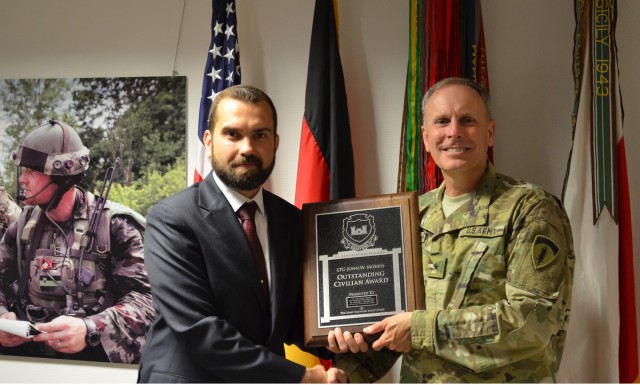 Outstanding civilian awarded