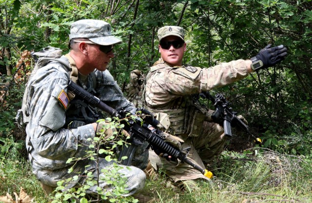 Infantrymen develop junior leaders during situational training exercise ...