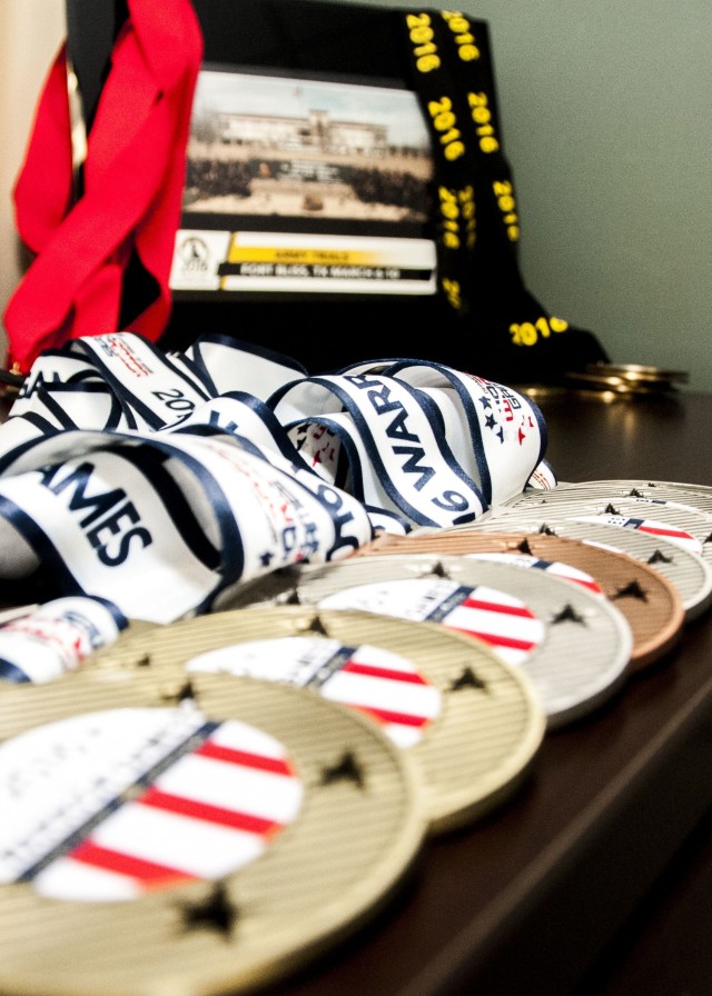 Fort Bliss Warriors place at Warrior Games