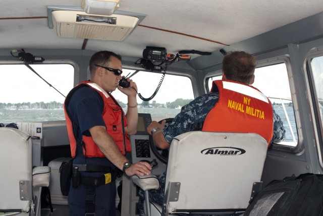 New York National Guard Civil Support Team Soldiers team up with Naval Militia