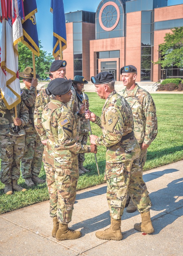 Former FLW drill sergeant assumes role as command sergeant major of regiment
