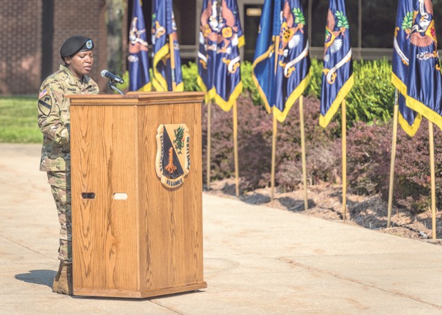 Former FLW drill sergeant assumes role as command sergeant major of regiment