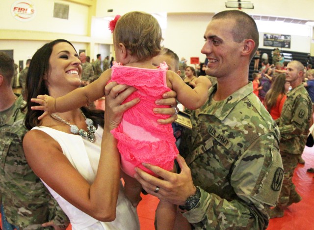 Reunited family