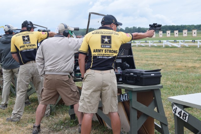 USAMU Soldiers win National Trophy Pistol Team Match for 10th year