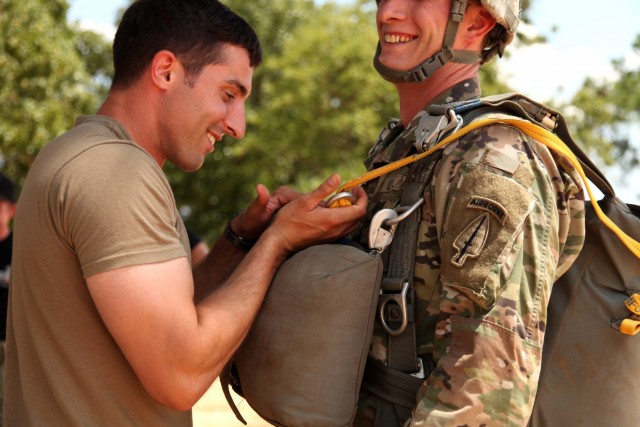 USASOC Paratroopers strive to be leaders in the sky