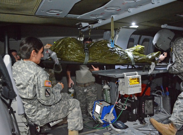 Realistic training for flight paramedics | Article | The United States Army