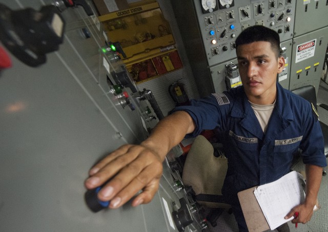 Soldier engineers future at sea