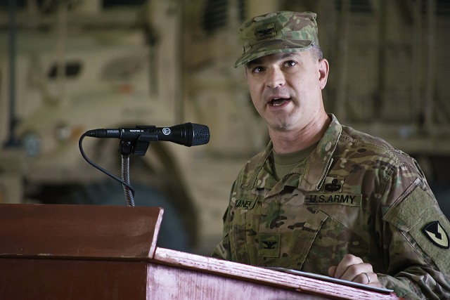 401st AFSBn-Afghanistan welcomes new commander