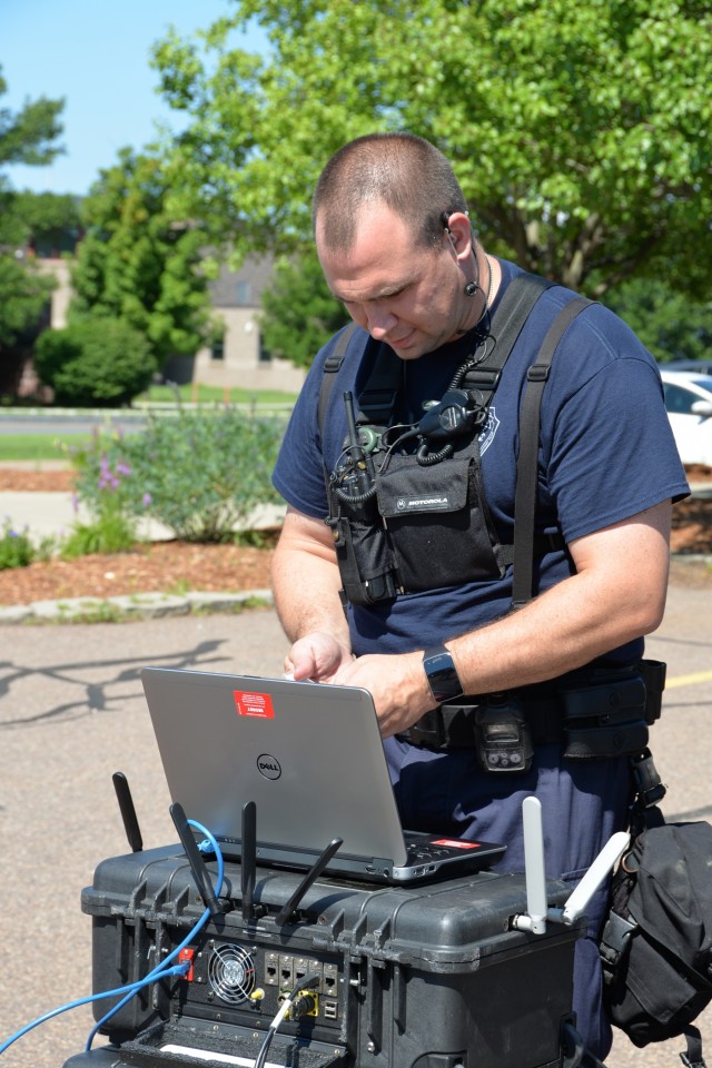 New York National Guard Civil Support Team Fly's with Aviation