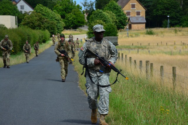Arizona National Guard Soldiers participate in multi-national training exercise