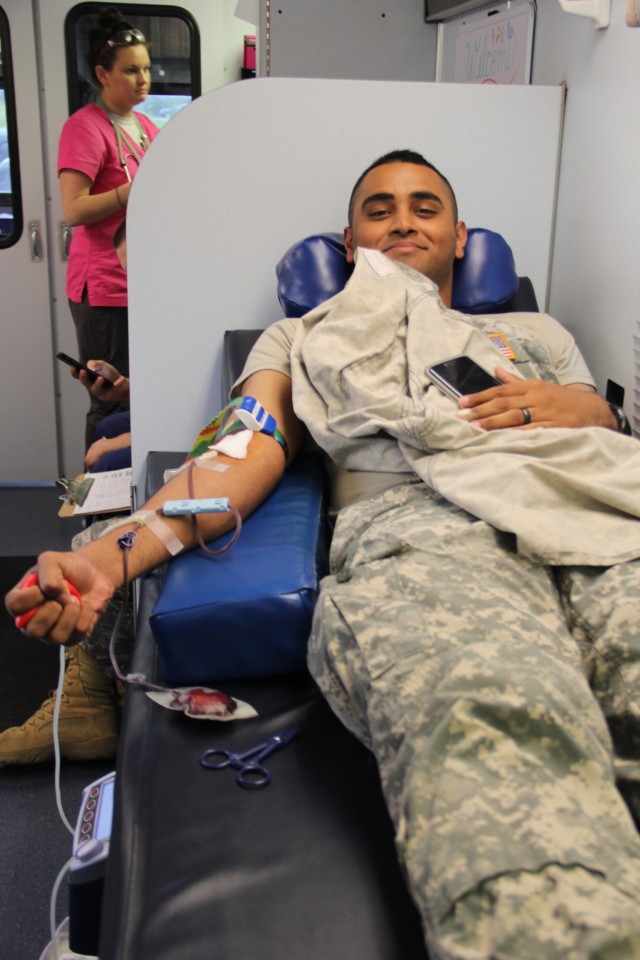 Giving blood, saving lives