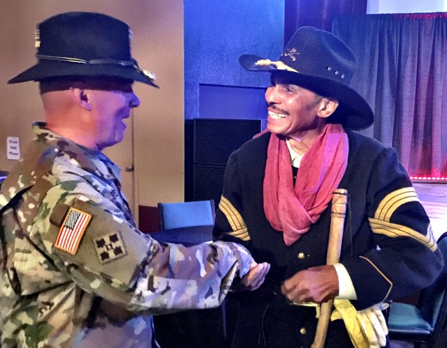 4-10 CAV honors Buffalo Soldier heritage at memorial dedication