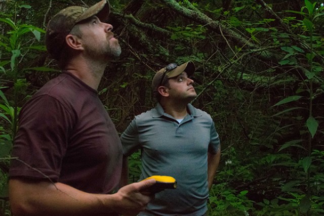 Indiana National Guard sponsors environmental event to track bat sounds