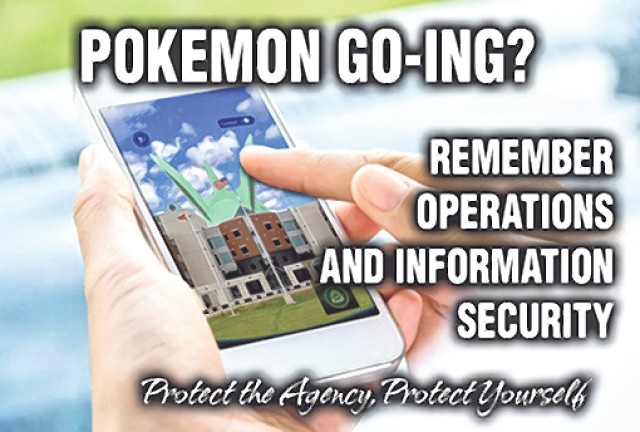 Pok&eacute;mon Go? Keep safety in mind