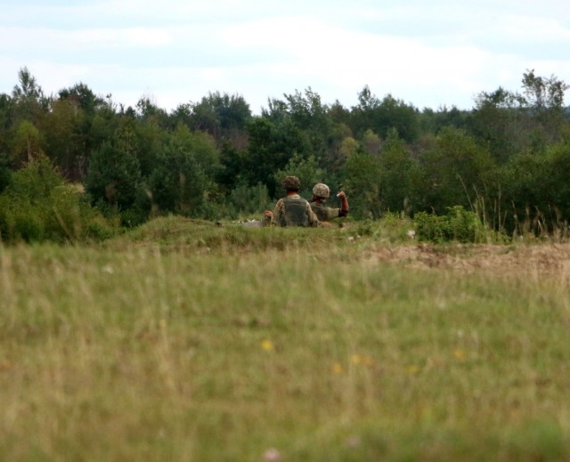 Mustangs polish up grenade skills with Ukrainians