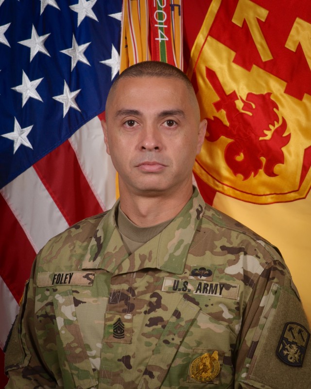 Command Sgt. Maj. John W. Foley