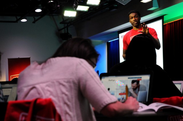 Google helps military small business owners get online