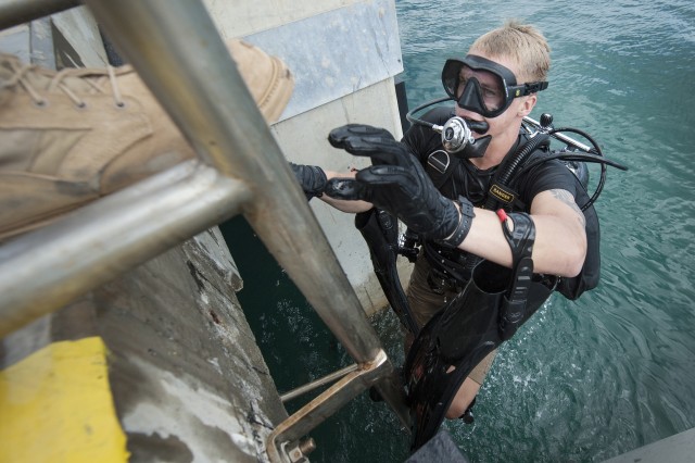 Army Soldiers dive depths of RIMPAC with joint partners