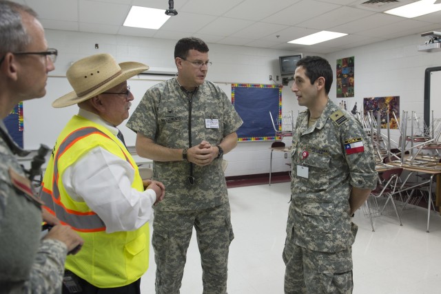 Texas Guard hosts Chilean partners during Operation Lone Star