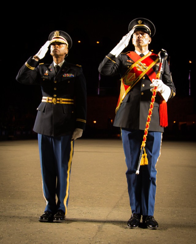 Army Europe Band wows crowds at Scotland's Edinburgh Tattoo