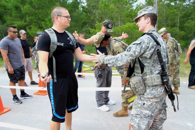 National Guard Soldiers practice disaster response
