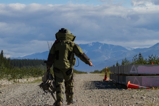 Arizona National Guard explosives experts train in Alaska