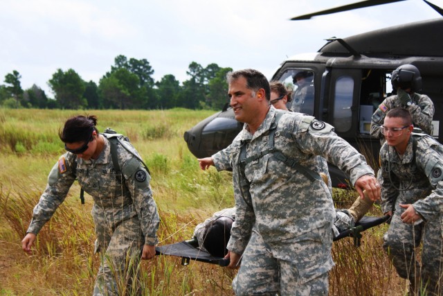 Texas medics hone fundamentals during annual training