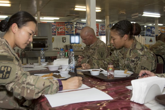 Small group of leaders have special mission to feed military downrange