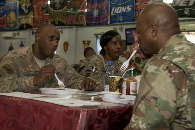 Small group of leaders have special mission to feed military downrange
